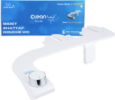 Clean Bum® Elegance Plus Bidet WC- Dubbele Sproeikop - Easy Fit Systeem