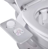 Bidet opzetstuk - bidet handdouche - bidet wc - bidet sproeier  - bidet sprayer niet-elektrisch bidet toiletopzetstuk met intrekbare zelfreinigende dubbele sproeiers voor- en achterreiniging