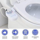 Bidet Handdouche Toilet Sproeier Shattaf Sprayer WC Papier Besparend - Enkel Spray Koud Water - Badkamer Accessoires - Freshole®
