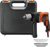 BLACK+DECKER BEH850K-QS Klopboormachine - 850W - 1 snelheid - incl. koffer en boren