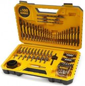 DeWalt DT71563 100 delige accessoire set in koffer