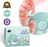 Allsa Baby Nagelvijl - Elektrische Nagelvijl - Baby Nagelverzorging - Ook Voor Volwassenen - Baby Cadeau - Groen