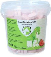 Excellent Sweet tabs aardbei – geschikt voor Paarden – 200 stuks - Aanvullend paardenvoer - Voor alle leeftijden