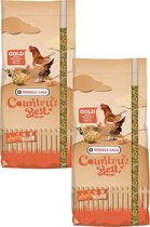 Versele-Laga Country's Best Gold 4 Mix kip-graan met legkorrel - lippenvoer - 2 x 20 kg