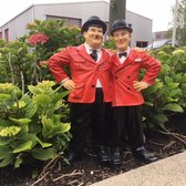 Nakiche Koi Laurel en Hardy - Tuinbeeld - Rood