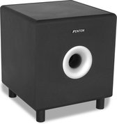 Actieve Subwoofer met Versterker - Fenton SHFS08B - 8 Inch - Voor Home Cinema - 200 Watt