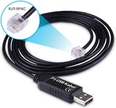 Slimme Meter Kabel - Wifi P1 Meter - P1 USB en RJ11 - 1.8m
