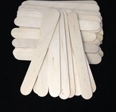 ACTIEPRIJS! 100x houten spatel voor microblading waxen harsen