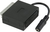 Valueline kabeladapter/verloopstukje - SCART  Adapter met Stereo jack 3.5mm