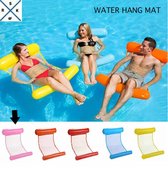 WaterHangmat - Waterspeelgoed- Zwembad - Opblaasbaar - Roze