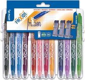 Pilot FriXion - Rollerball pennenset - uitwisbaar - 12 kleuren - in luxe blister