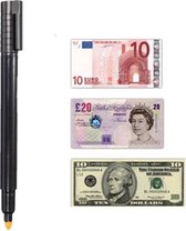 2 Stuks Vals geld pen – fake euro testpen - Valsgeld detectiepen - Valsgeld stift - Geldstift - Nepgeld pen - nepgeld stift