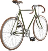 Cheetah Prey 1sp Olive green 59 fixed gear - Single speed bike