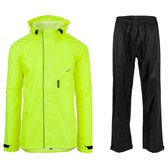 AGU Passat Regenpak Essential - Fluo Geel - L - Dames & Heren - Waterdicht