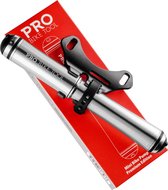 PRO BIKE TOOL Mini luchtpomp fiets Premium Edition - Geschikt voor Presta en Schrader ventielen - 100 PSI / 6,9 Bar hoge druk - fietspomp klein voor racefietsen en mountainbikes.