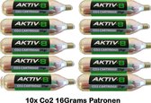 Aktiv-8 Co2 patronen 16 Grams met draad - 10x Co2 Patronen