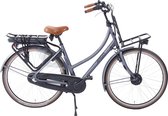 Amigo E-Strong T2 - Elektrische transportfiets voor dames - Met 3 versnellingen - Matgrijs