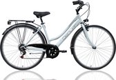 Denver D-Road, damesfiets, trekking, 7 sp, wit