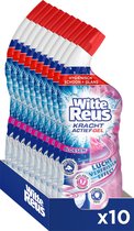 Witte Reus Toiletreiniger - Kracht Actief Gel Bloesem - Voordeelverpakking 10 x 700ml