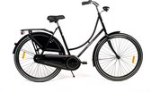 Wheelerz.nl omafiets 28 inch/ 53cm zwart | unisex