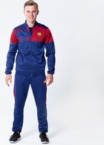 FC Barcelona trainingspak 21/22 - voetbal trainingspak voor heren - Barca vest en trainingsbroek - Officieel FC Barcelona fanproduct - maat S