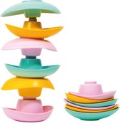 Stapeltoren - Stapelbekers - Baby Speelgoed - Kinder Cadeau - Badspeelgoed - 100% gerecyleerd Plastic - duurzaam Speelgoed van bij ons