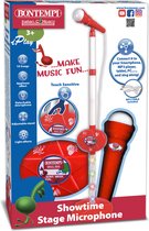 Bontempi Spa Microfoon Showtime Stage Junior - Speelgoedmicrofoon - Wit/rood