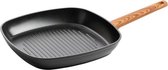 Gero Mark grillpan 28x28 cm - aluminium - inductie - PFAS-vrij