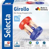 Selecta Spielzeug Rammelaar Junior Girollo 7 Cm Rood/blauw