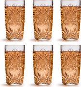 Libbey Longdrinkglas Atik - 360 ml / 36 cl - 6 Stuks - Vaatwasserbestendig - Vintage design - Hoge kwaliteit