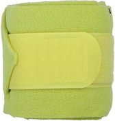 Fleecebandage lime groen 3meter -  set van 4 stuks