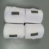 Witte bandages Kavalkade 4 stuks