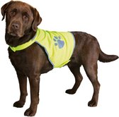 Trixie Veiligheidsjasje Safer Life Fluo Hond L - Kleding - 81 cm - Geel