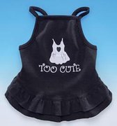 Nobby - Hondenjurk Too Cute - Zwart - 15 cm