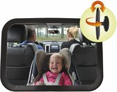 Dc Brands -  Verstelbare spiegel voor in de auto - Kinderspiegel Auto - Spiegel - Baby - Veiligheid