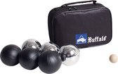 Jeu de boules set gepoedercoat metaal (6st.)