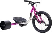 Sullivan Junior Big Wheel Slider Drift Trike met 18" voorwiel and V-rem - roze/zwart/zilver