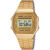 Casio Vintage Iconic  A168WG-9EF Unisex Horloge 36,3 mm - Goudkleurig