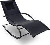 Ligbed - Zonnebed - Tuinstoel - Schommelstoel volwassenen - Loungestoel - Ligstoel - Ligbed tuin - Ligbed binnen - Ligbed buiten - Schommelzetel - Ligbed - Loungestoel