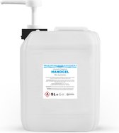 Handgel - 5 Liter Jerrycan met Pomp - Navulling