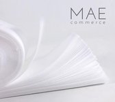 MAE® Wax Strips - Harsstrips - Ontharen - Ontharingsstrips - Nonwoven - Waxstrips - Non Woven - Wax Epilator - Voor het doeltreffend verwijderen van ongewenste haartjes - 100 stuks