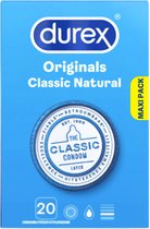 Durex Condooms - Originals Classic Natural - 20 stuks