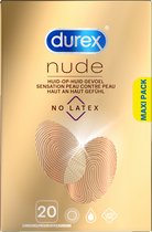 Durex Condooms - Nude - Latexvrij - 20 stuks