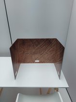 Bureauscherm | Concentratiescherm | Deskdivider | Bureauscherm corona | Spatscherm | Kuchscherm | Kantoorscherm | Rustig werken | Werkplek | Kantoorscherm | Draagbaar | 60 x 180 ( b x h )