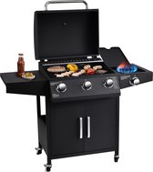 MaxxGarden Gas barbecue - 3 branders - Incl. gratis BBQ set