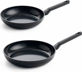 BK Easy Induction Ceramic koekenpannenset Ø 24 + Ø 28 cm - inductie - PFAS-vrij