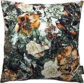 Classic Flowers - Bloemen Kussenhoes | Katoen / Polyester | 45 x 45 cm