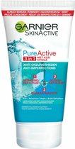 Garnier Skinactive Face PureActive 3-in-1 - 150ml - Reiniging Scrub Masker