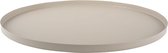 Present Time - Ijzeren tray 'Round' (Ø39) - Warm Grey