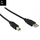 Printer kabel |Printer usb 2.0  Kabel 3 meter 5S |Universeel kabel voor printers